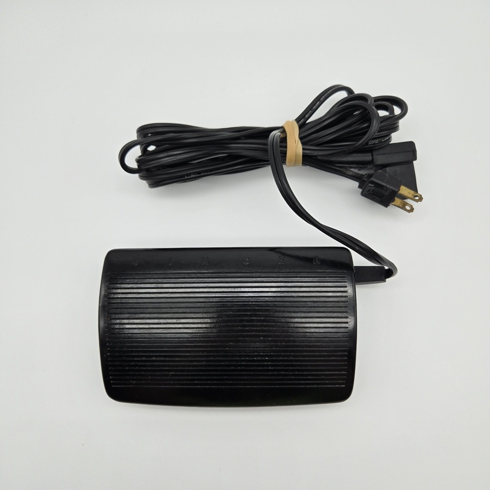 Singer Sewing Machine Foot‎ Pedal Controller 6548 Black Part 103435-001 Vintage
